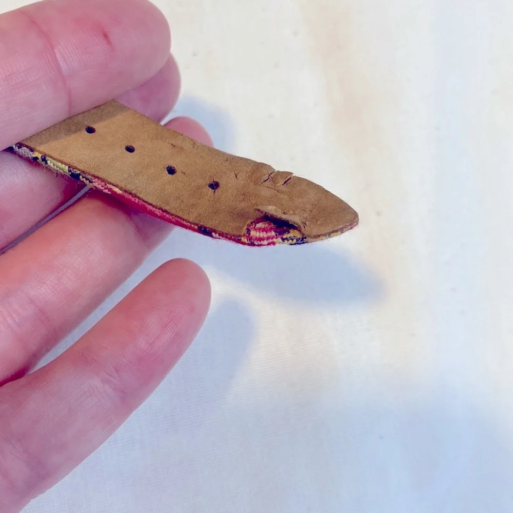 Working! Vintage Y2k Guess Pink Plaid Fabric Watch